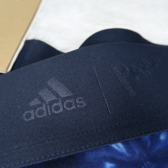 Adidas Trail Run Parley Alphaskin 3/4 Tights Legend Ink EC7473 - Picture 7 of 9